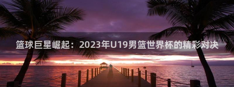 英格兰联赛杯直播:篮球巨星崛起:2023年U19男篮世界杯的精彩对决
